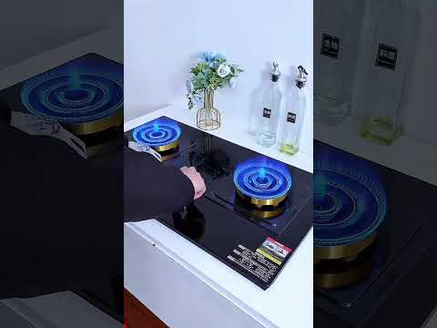 Dieser Leistungsstarke Vier Flammen Direkteinspritzherd Ist Leicht Zu Reinigen Und Zu Warten Und