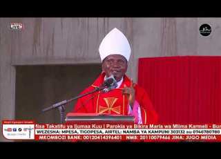  Ukweli Unajenga Ukweli Unaponya Tusiwe Machawa Homilia Ya Askofu Musomba Ibada Ya Ijumaa Kuu