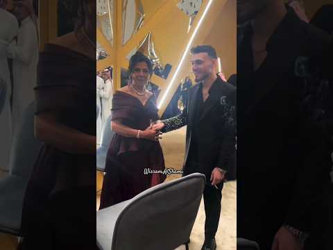 الشامي يقابل الفنانة القديرة صباح الجزائري اكسبلور الشامي Alshami