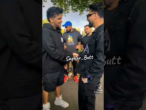 Bilal Saeed Pakistani Punjabi Singer Meets Guru Randhawa Indian Punjabi Singer In Birmingham