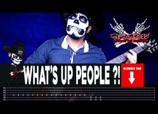 MAXIMUM THE HORMONE What S Up People Cover By Masuka LESSON GUITAR TAB