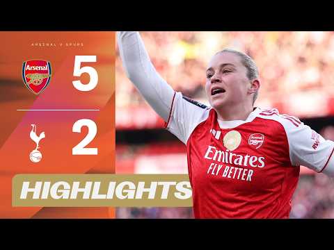Russo Hat Trick In North London Derby Arsenal V Tottenham Hotspur Barclays WSL 25 26
