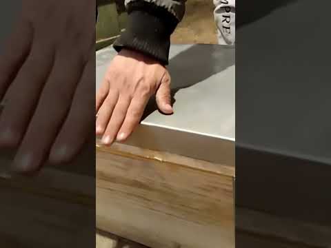 كيفية صنع صناديق النحل بطريقة سهلة تتمة في الفيديو