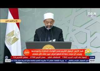 رد شيخ الأزهر الدكتور أحمد الطيب في زكري مولد النبي صلى الله عليه وسلم