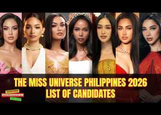  Miss Universe Philippines 2026 LIST OF CANDIDATES