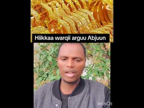 Hiikkaa Abjuun Warqii Arguu