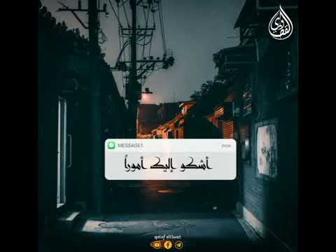 قطوف التلاوات أشكو إليك أمورا أنت تعلمها الشيخ محمد عمران احساس وأداء تااااني