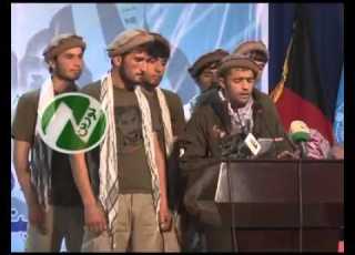 ترانه نور رحمن جان در مکتب خانه مسعود