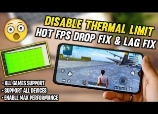  Disable Thermal Limit Gaming Performance Improve Boost Games Hot Fps Drop Fix No Root
