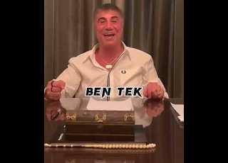 Siz Hepiniz Ben Tek Sedatpeker