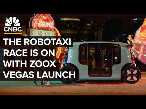 Amazon Just Launched Its Zoox Robotaxis In Las Vegas And We Took A Ride