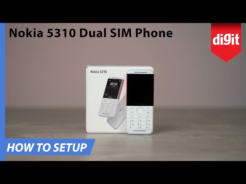 Nokia 5310 Dual SIM Feature Phone How To Setup