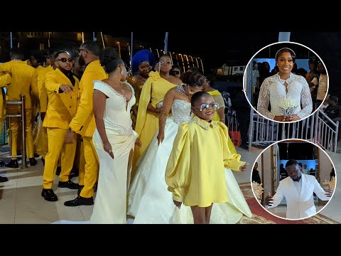 Waaoo UTAPENDA LAMATA VILLENGE WALIVYOINGIA UKIMBINI KWENYE HARUSI YA ELIUD SAMWELI