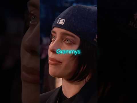 Billie Eilish Tears Up At The Grammys Billieeilish Grammys Lovely
