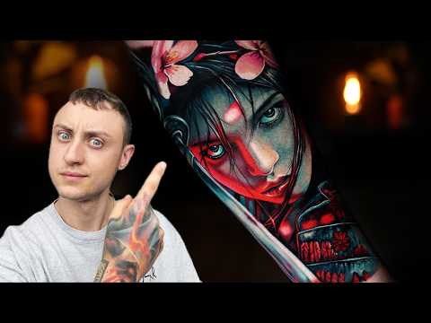 Tattooing A Samurai 2 Days In A Row Tattoo Vlog