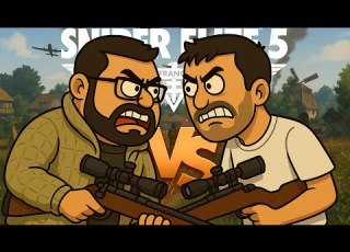 رقابت من با مبین Sniper Elite 5