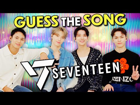SEVENTEEN Guesses The SEVENTEEN Song In One Second