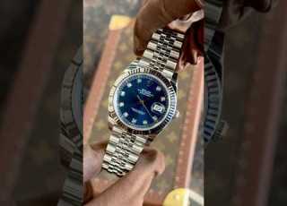  NEW 2025 Rolex Datejust 41mm 126334 Stainless Steel Jubilee Blue Diamond Dial