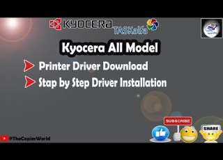  How To Install Kyocera Printer Drivers How To Install Printer Without CD DVD Driver