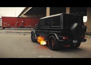Night Lovell Enemies MB G63 AMG Black Gangster