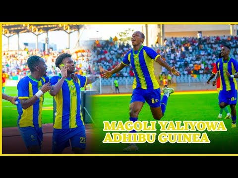 Magoli Ya Feisal Salum Mudadhiri Yahaya Tanzania Taifa Stars 2 1 Guinea Kufuzu AFCON 2025