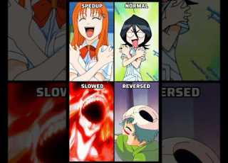 Bohahaha Laugh Normal Vs Speed UP Vs Slowed Bleach Anime Anime Memes Shorts