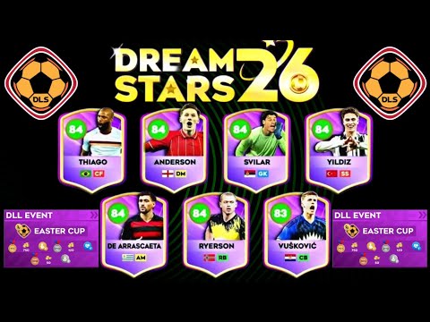 DLS 26 DREAM STARS UNVEILED EASTER CUP EVENT IN DREAM LEAGUE SOCCER 2026