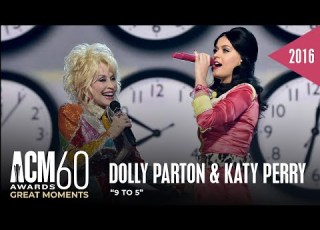  Dolly Parton Katy Perry 9 To 5 Live From The 51st ACM Awards