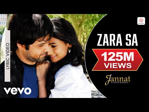 Zara Sa Lyrical Video Jannat Emraan Hashmi Sonal Chauhan KK Pritam Sayeed Quadri Zara Sa Lyrical Video Jannat Emraan Hashmi Sonal Chauhan KK Pritam Sayeed Quadri