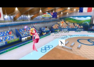  Mario Sonic At The Olympic Winter Games Speed Skating 500m Aurora