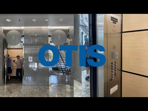 Destroyed OTIS Touch Traction Elevators The Swenson Building San Jose CA