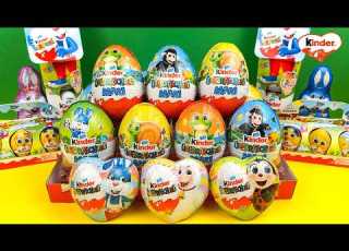  Kinder Surprise Easter 2026 Maxi Eggs ASMR Unboxing Hedgehog Series