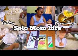  Solo Mom Of 3 Diaries Hospital Again Homemaking Cooking Omena Ya Mayai