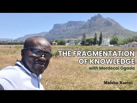 The Fragmentation Of Knowledge A Conversation With Mordecai Ogada