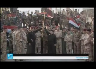  اسمع العبادي وهو يعلن الانتصار من الموصل وانتهاء دولة الخرافة