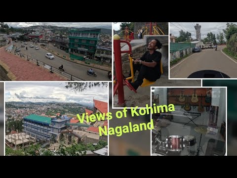 View Of Kohima Nagaland India