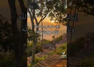  ان الذي يقدر هو الله فلا تحمل همك وتركها على الله