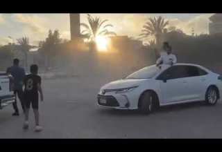 شووف عرب مصر بيعملو ايه في السيارات يوم الزفاف زفة عرباوي