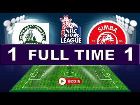 FULL TIME PAMBA JIJI 1 VS SIMBA SC 1 NBC PREMER LEAGUE