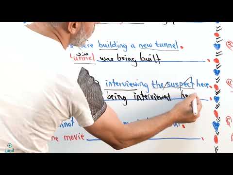 Passive Voice المبني للمجهول الاستاذ عرفات القزعة