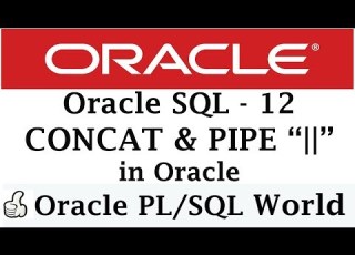 CONCAT PIPE Operators In Oracle Oracle Tutorials For Beginners