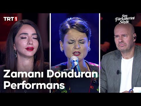 İlke Yıldız Dan Zamanı Donduran Performans Sen Türkülerini Söyle 9 Bölüm Trt1