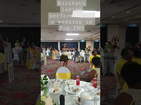 Kiribati Dancers A Ms Wedding In Pom PNG
