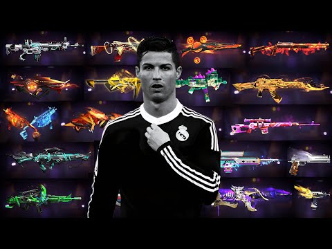 اقوى قلتش جميع سكنات اسلحه فري فاير في ملف واحد التحديث الجديد بدون باند وبدون بلاك ليست 2025