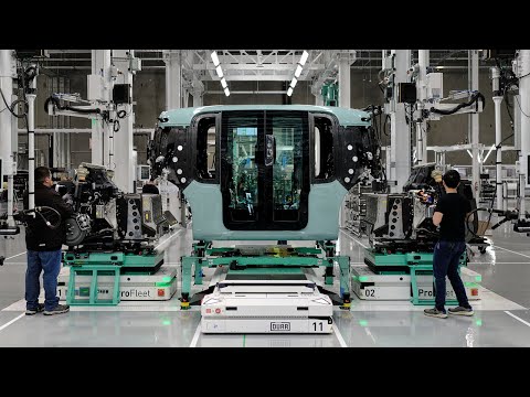 Inside The Zoox Robotaxi Production Facility