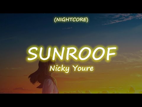 Nicky Youre Sunroof Nightcore Lyrics