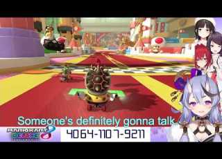 VTubers And Quiet Mario Kart ENG SUB