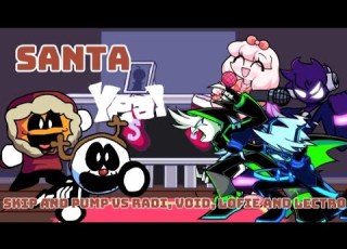  Santa Skip And Pump Vs Radi X Lofie X Void And Lectro Friday Night Funkin