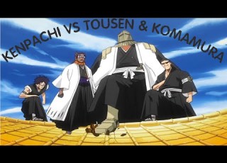 Kenpachi S Morning Training Kenpachi Vs Tousen Komamura Full Fight English Dub 1080p Bleach