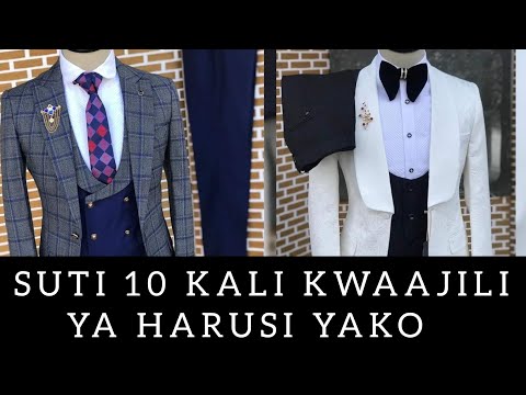 Hizi Apa Suti 10 Kali Kwaajili Ya Harusi Yako